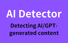 An image of the AI Detector - AI Checker Addon for Google Sheets