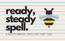An image of the Ready Steady Spell Addon for Google Sheets