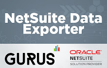An image of the GURUS NetSuite Data Exporter Addon for Google Sheets