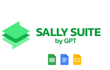 An image of the Sally Suite Addon for Google Sheets