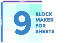 An image of the 9 Box and Matrix Maker Addon for Google Sheets