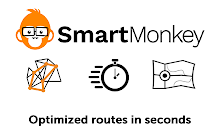 An image of the SmartMonkey.io Route Optimizer for Google Spreadsheet Addon for Google Sheets