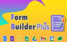 An image of the Form Builder Plus Addon for Google Sheets