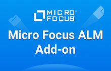 An image of the Micro Focus ALM Addon for Google Sheets