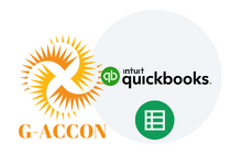An image of the G-Accon for QuickBooks Addon for Google Sheets