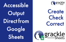 An image of the Grackle Sheets Addon for Google Sheets