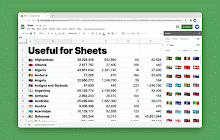 An image of the Free icons, photos & illustrations Addon for Google Sheets