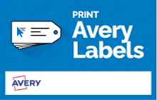 An image of the Avery Label Merge Addon for Google Sheets