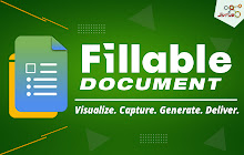 An image of the Fillable Document Addon for Google Sheets